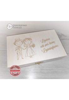 Medinė dėžutė "Šeimos bankas 2 "